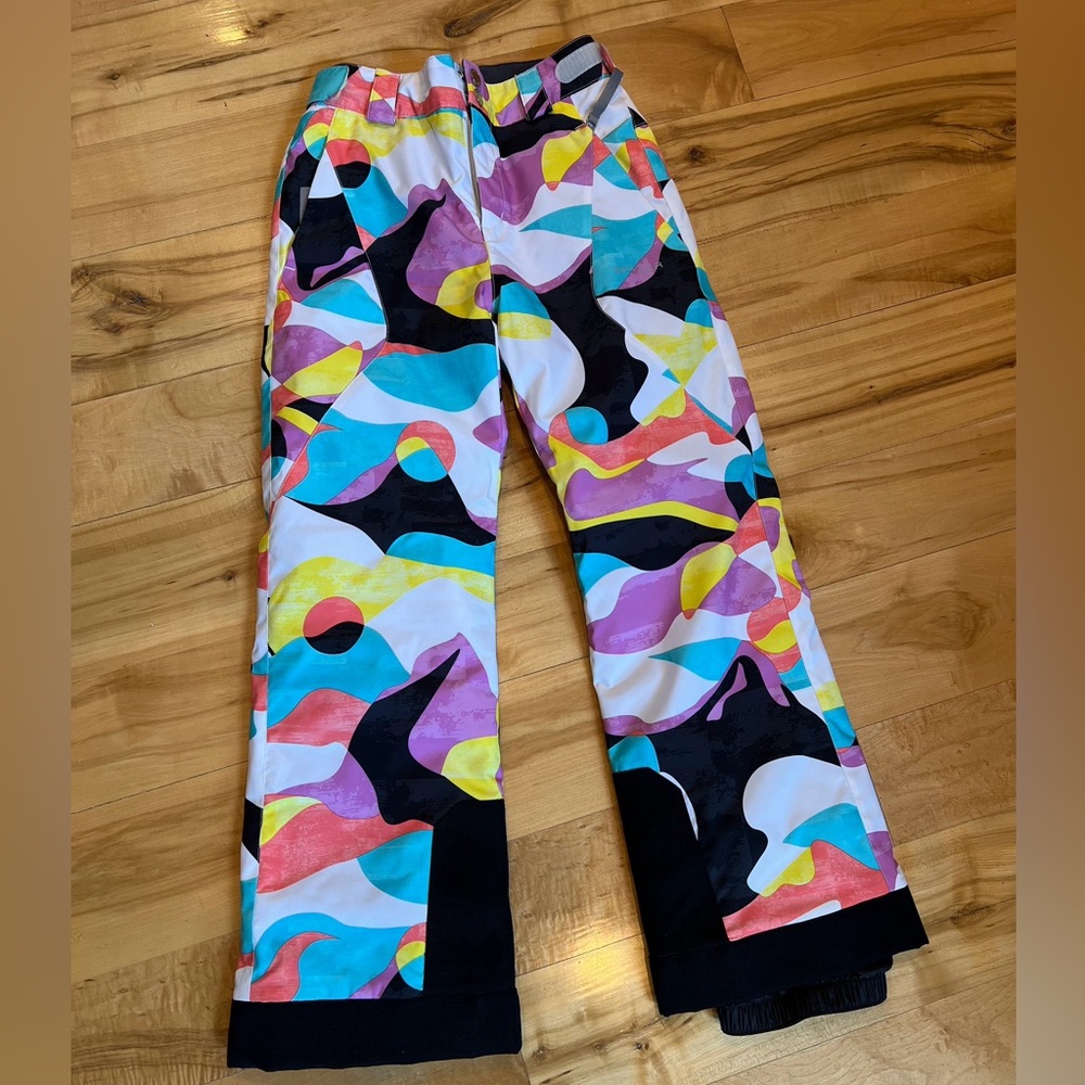 Spyder girls board snowpants - size 12 - like new